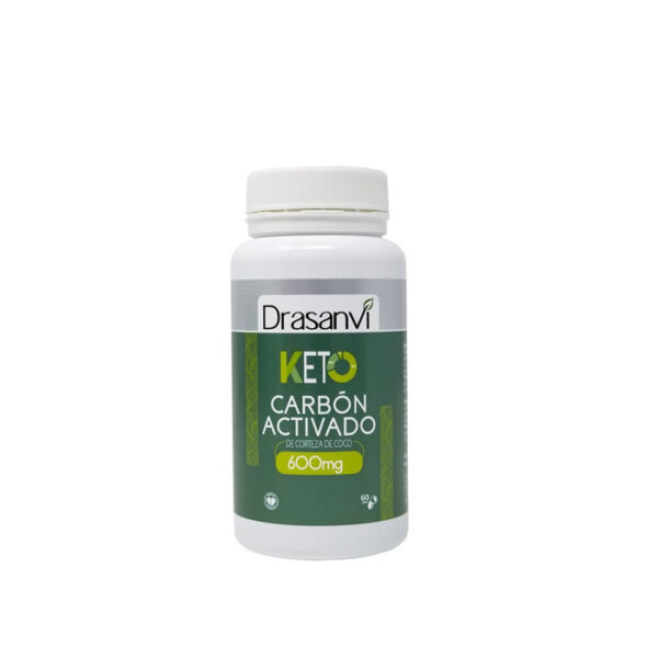 Drasanvi Keto Activated Charcoal 600mg 60 Tablets