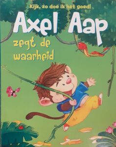 Kijk, zo doe ik het goed! - axel aap zegt de waarheid