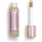 Revolution Make Up Conceal y Define Full Coverage Foundation F9 23ml