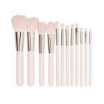 MIMO Makeup Brush Set Pink 12 Pcs