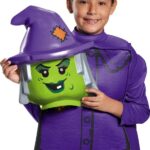 Heksen Deluxe kostuum M (7-8 jaar)-verkleden-carnaval-kinderkostuum