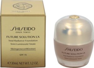 Shiseido Creme Shiseido Huidverzorging Future Solution LX Creme Total Radiance Foundation SPF15 Neutral 3 30 ml - Afbeelding 20