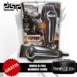 DSP Salon Professional Bekabeld Haar En Baard Trimmer F-90037 Heavy Duty + Gratis Dorsh D1 Haarwax 150 ml