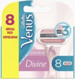 Gillette Venus Divine Scheermesjes - 8 Navulmesjes - Afbeelding 2