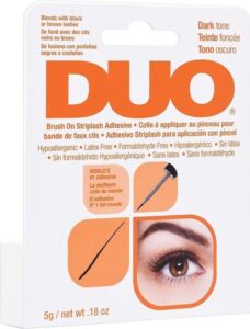 Duo Brush on Adhesive   Eyelash Glue   Dark