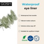 Gosh Matte Eye Liner #018 Olive Geen 1.2 G - Afbeelding 2