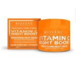 Vitamin C Night Boost Brightening Night Cream Intense Moisturizing By Biovene 50 Ml - Afbeelding 2