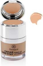 Dermacol Caviar Long Stay Make-Up & Corrector 1 Pale 30 ml - Afbeelding 2