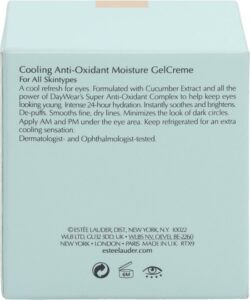 Estee Lauder Gel Creme Estee Lauder Huidverzorging DayWear en NightWear Gel Creme Cooling Anti Oxidant Moisture Gel Creme 15 ml - Afbeelding 4