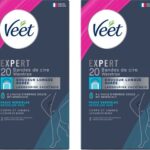 Veet Expert Ontharingsstrips - Lichaam & benen - Gevoelige huid - 20 stuks - 2 stuks - Voordeelverpakking