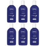 Nivea Light Moisturising & Cleansing Non-Greasy Body Lotion - 250 ml (voor normale huid) 6 stuks.