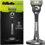 GilletteLabs With Exfoliating Bar Van Gillette - Magnetische Houder - 1 Scheermes - 1 Scheermesje