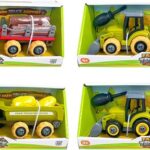 DIY- Boerderij voertuigen 4 assorti