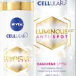 NIVEA Cellular LUMINOUS630 Anti-Spot Dagcrème Gezicht - Anti-Pigment Vlekken - Pigmentvlekken Verwijderen - Gezichtsverzorging Alle huidtypen - SPF 50 - 40 ml