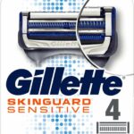 Gillette Skinguard Sensitive Scheermesjes Mannen - 4 stuks
