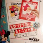 Disney Junior - Kleurboek met vilt - ’’Minnie’’ - Knutselen Felt art - 28 kleurplaten van Minnie Mouse en vriendjes - Mickey - hartjes