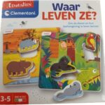 Leerspel dieren. Waar leven ze?