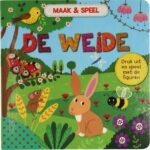 Kartonboek Maak & speel 22x22cm