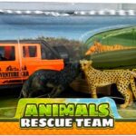 Animal Life 4x4 Safari Auto met Aanhanger en Dieren