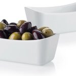 Blomus - Porseleinen schaal Amilio 7 x 14cm - 2 stuks