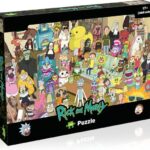 Rick & Morty - "Total Rickall" Puzzel 1000 stuks