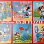 Puzzel 6x25pcs Disney Minnie Me