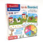 Clementoni - Education - Op De Boerderij - Tweetalig Spel ( Engels/Nederlands) - 3+ Jaar