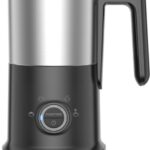 Inventum Melkopschuimer 500W Zwart/RVS 115-240ml.