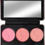 REVOLUTION FLAMINGO MINI TRIO BLUSH OH MY BLUSH PALETTE