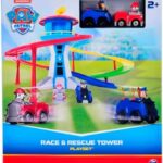 Paw Patrol Race & Rescue Tower Speelset - Paw Patrol Racebaan