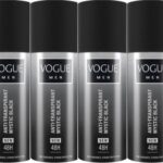Vogue Men Parfum Deodorant Mystic Black Voordeelverpakking