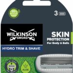 Wilkinson Hydro Trim & Shave Body & Balls Navulmesjes 3 stuks