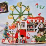 Crafts&Co Miniatuur om zelf te maken - Christmas Food Truck - DIY - met Led verlichting - Kerst - Knutselen - 25.8x19.9x24.8cm