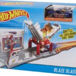 Hot Wheels Blaze Blast Racebaan - Hot wheels Autootjes Baan – Auto – City – Cadeauset – Auto’s Set – Hotwheels Race Baan - Garage Action - Track Builder Set – Autos Stuntset – Speelgoed Jongens Meisjes Kinderen Speelset Autoset – Speelgoedset