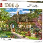 King Legpuzzel Old Cottage - Landschap & Huizen Volwassenen 1000 stukjes -68 x 49 cm