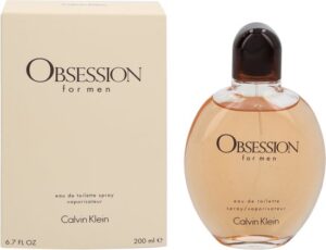 Calvin Klein Obsession 200 ml Eau De Toilette - Herenparfum - Afbeelding 5