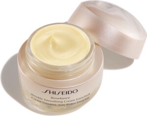 Shiseido Huidverzorging Benefiance Wrinkle Smoothing Cream Enriched Creme Anti Aging NormaleDroge Huid 50ml - Afbeelding 8
