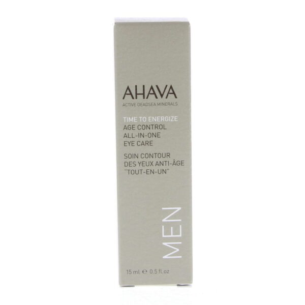 Ahava Time To Energize Men Age Control All In One Eye Care Gel Creme Gezwollen OgenKringen 15ml