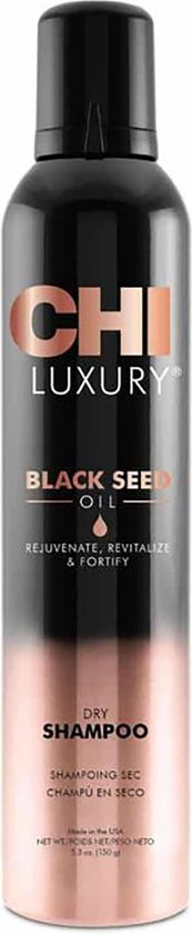 173x840-60 Chi Luxury Black Seed Oil Dry Shampoo 150gr Dry Shampoo Women For Damaged Hair Thick Hair Dry Hair Fine And Limp Hair Colored Hair Curly Hair Fluffy Hair Weakened - Afbeelding 1