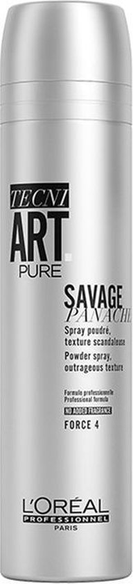 192x840-86 L Oreal Tecni ART Texture Pure Savage Panache Haarspray Hold 4 Powder Spray Outrageous Texture 250ml - Afbeelding 1
