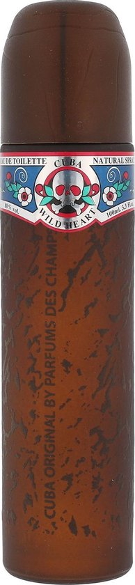 194x840-22 Cuba Cuba Wild Heart EDT M 100 ml - Afbeelding 1