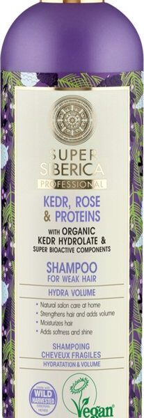 Natura Siberica Super Siberica Hydra Volume Shampoo Voor Breekbaar Haar 400 ml