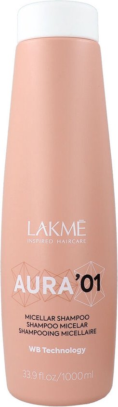 245x840-31 Shampoo Lakmé Aura The First Vegan Fase 01 Micellar (1 L) - Afbeelding 1