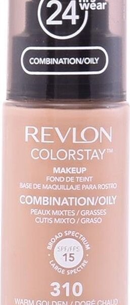 Revlon Colorstay Foundation With Pump - 310 Warm Golden (Oily Skin)
