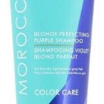 Moroccanoil Blonde Perfecting Purple Shampoo - 1000 ml - Afbeelding 3