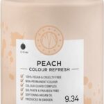 Maria Nila Colour Refresh 300ml - Peach 9.34 - Voedend kleurenbom masker - Hydrateert en vermindert kroezen voor een zijdezacht en glanzend resultaat - Afbeelding 3