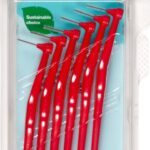 TePe Angle Interdentale Ragers Rood ISO maat 3 – 0,5 mm (6 stuks)