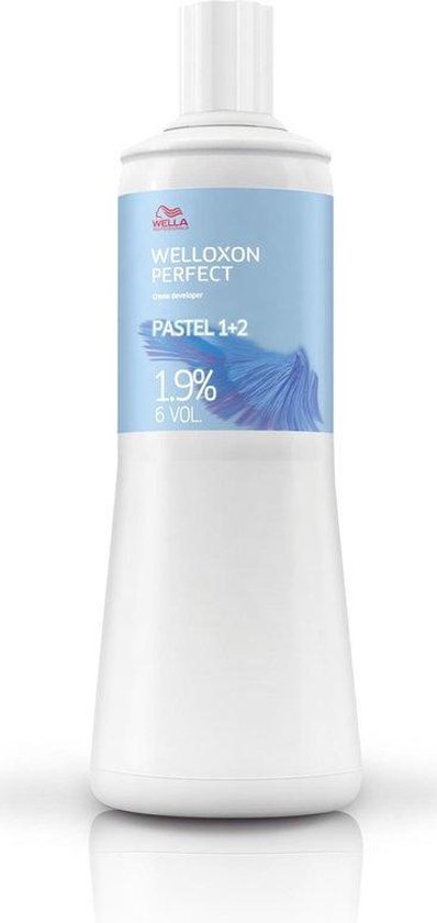 398x840-61 Wella Welloxon Perefect Pastel 1.9% Creme Developer 6 Vol 1000 ml - Afbeelding 1
