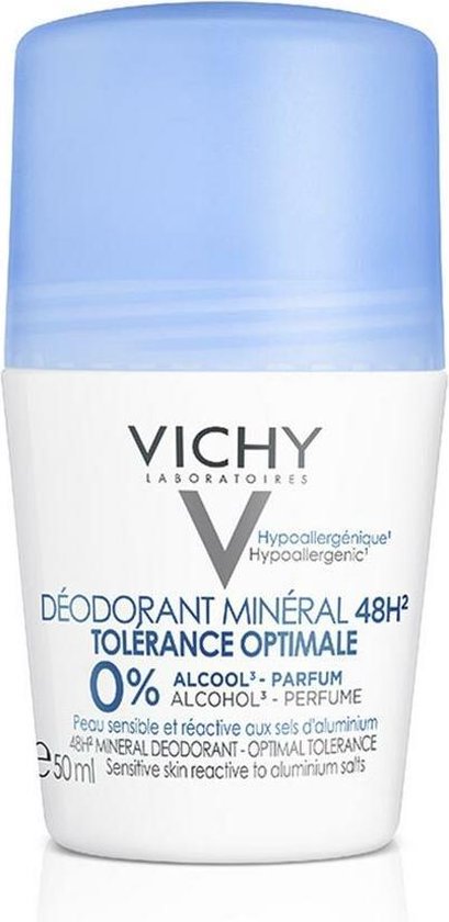 409x840-166 Vichy Mineral Roll-on Deodorant 50ml - Afbeelding 1