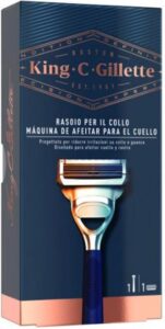 Manual shaving razor King C Gillette Neck Razor Blue